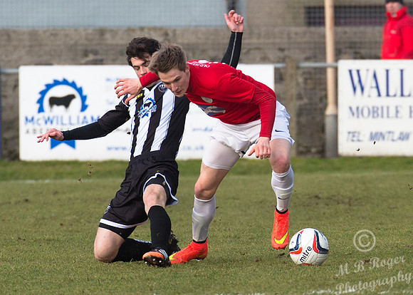 Fraserburgh 1 v Wick 2 HLC Round 1 07/02/2015 Bellslea Park
