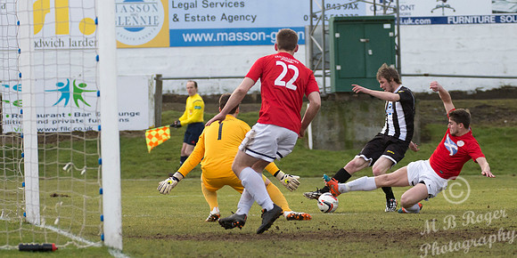 Fraserburgh 1 v Wick 2 HLC Round 1 07/02/2015 Bellslea Park