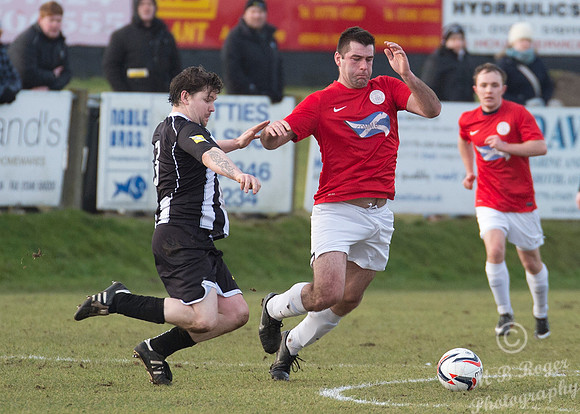 Fraserburgh 1 v Wick 2 HLC Round 1 07/02/2015 Bellslea Park