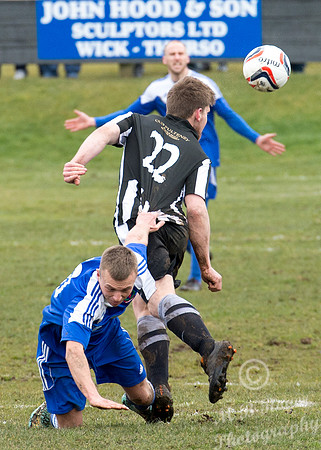 Wick Academy 1 v Cove Rangers 1 SHFL Harmsworth Park 04/04/2015