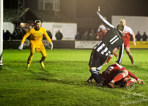 Wick Academy 0 v Brora Rangers 1 SHFL 11/03/2015 Harmsworth Park