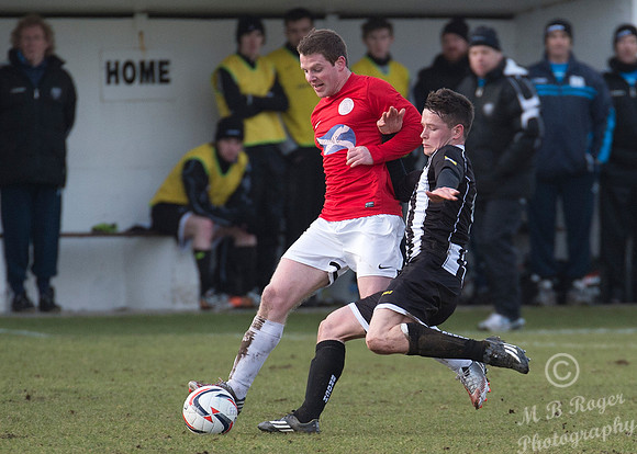 Fraserburgh 1 v Wick 2 HLC Round 1 07/02/2015 Bellslea Park