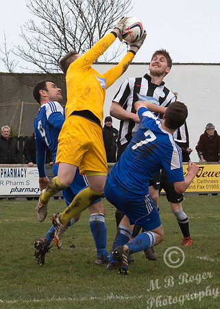 Wick Academy 1 v Cove Rangers 1 SHFL Harmsworth Park 04/04/2015