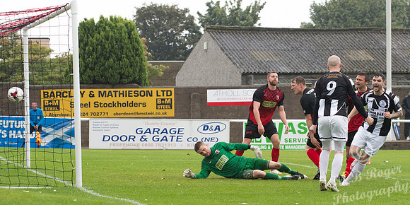 Inverurie 0 v Wick 2 SHFL Harlaw Park 12/09/2015