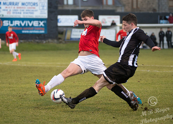 Fraserburgh 1 v Wick 2 HLC Round 1 07/02/2015 Bellslea Park