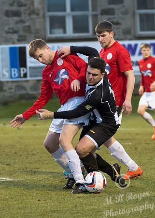 Fraserburgh 1 v Wick 2 HLC Round 1 07/02/2015 Bellslea Park