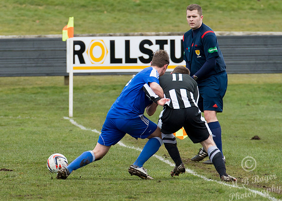 Wick Academy 1 v Cove Rangers 1 SHFL Harmsworth Park 04/04/2015