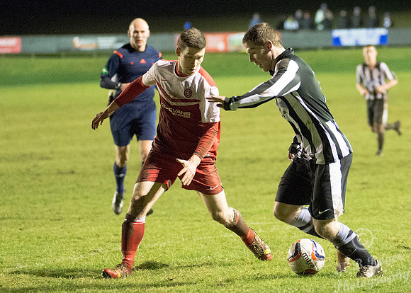 Wick Academy 0 v Brora Rangers 1 SHFL 11/03/2015 Harmsworth Park