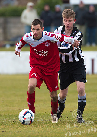 Lossiemouth 0 v Wick Academy 2 SHFL 21/02/2014 Grant Park