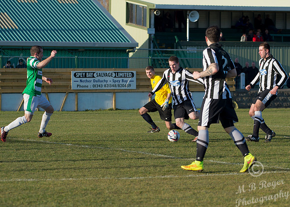Buckie Thistle 1 v Wick Academy 3 SHFL 07/03/2015 Victoria Park