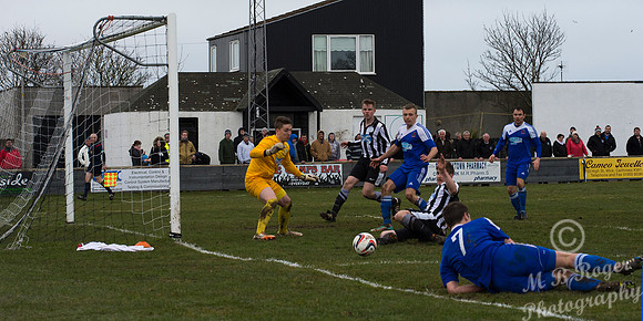 Wick Academy 1 v Cove Rangers 1 SHFL Harmsworth Park 04/04/2015
