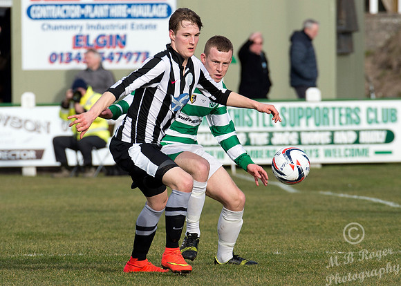 Buckie Thistle 1 v Wick Academy 3 SHFL 07/03/2015 Victoria Park