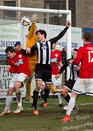 Fraserburgh 1 v Wick 2 HLC Round 1 07/02/2015 Bellslea Park