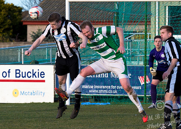 Buckie Thistle 1 v Wick Academy 3 SHFL 07/03/2015 Victoria Park