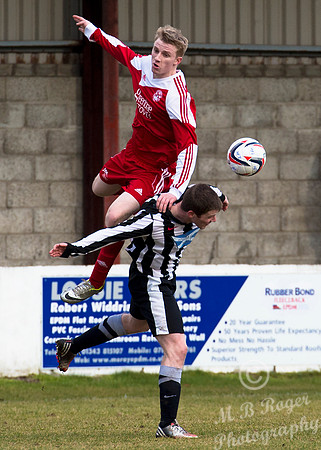 Lossiemouth 0 v Wick Academy 2 SHFL 21/02/2014 Grant Park