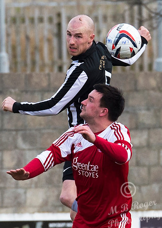 Lossiemouth 0 v Wick Academy 2 SHFL 21/02/2014 Grant Park