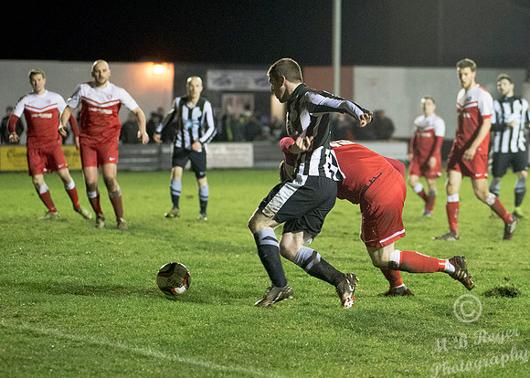 Wick Academy 0 v Brora Rangers 1 SHFL 11/03/2015 Harmsworth Park
