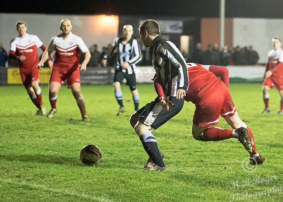 Wick Academy 0 v Brora Rangers 1 SHFL 11/03/2015 Harmsworth Park