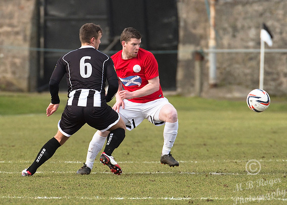 Fraserburgh 1 v Wick 2 HLC Round 1 07/02/2015 Bellslea Park