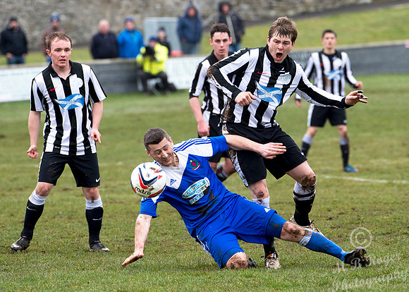 Wick Academy 1 v Cove Rangers 1 SHFL Harmsworth Park 04/04/2015