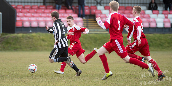 Lossiemouth 0 v Wick Academy 2 SHFL 21/02/2014 Grant Park