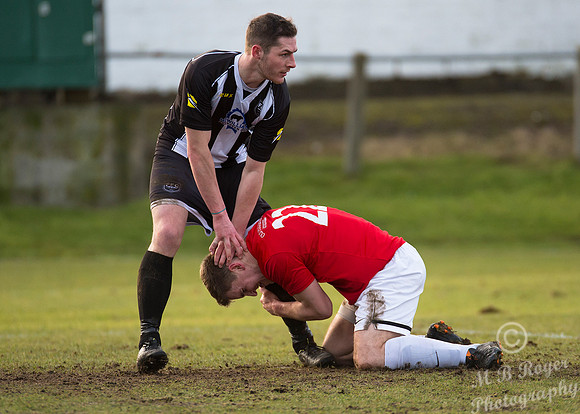 Fraserburgh 1 v Wick 2 HLC Round 1 07/02/2015 Bellslea Park