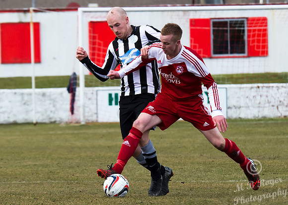 Lossiemouth 0 v Wick Academy 2 SHFL 21/02/2014 Grant Park