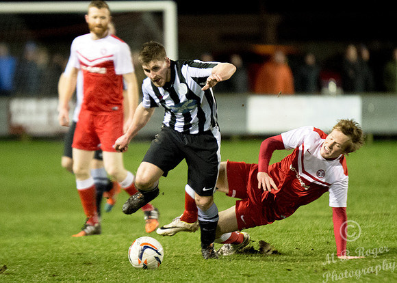 Wick Academy 0 v Brora Rangers 1 SHFL 11/03/2015 Harmsworth Park