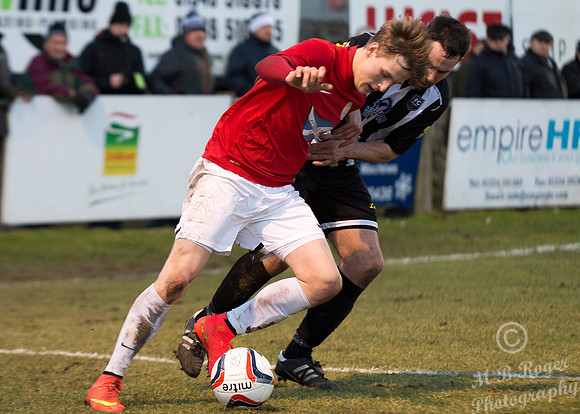 Fraserburgh 1 v Wick 2 HLC Round 1 07/02/2015 Bellslea Park