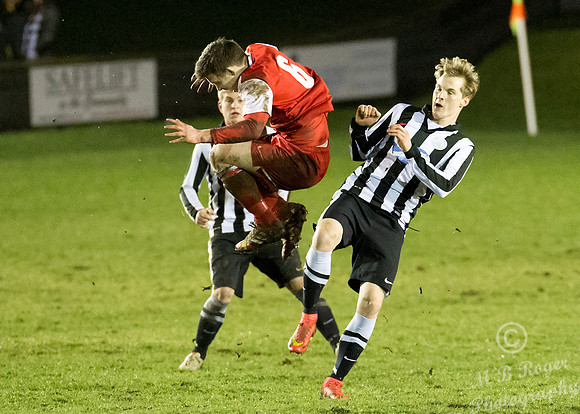 Wick Academy 0 v Brora Rangers 1 SHFL 11/03/2015 Harmsworth Park
