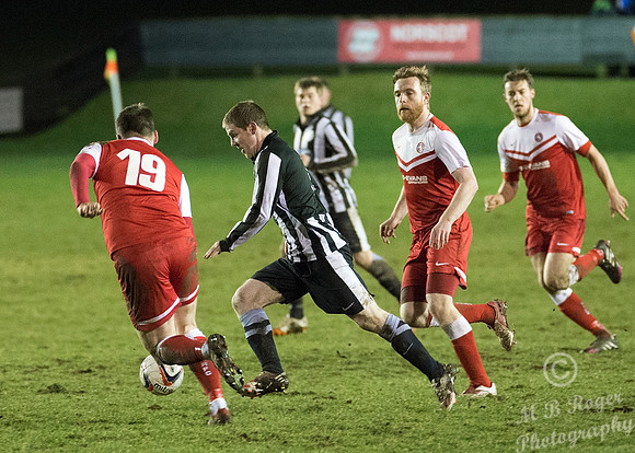 Wick Academy 0 v Brora Rangers 1 SHFL 11/03/2015 Harmsworth Park