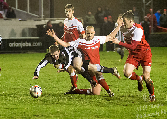 Wick Academy 0 v Brora Rangers 1 SHFL 11/03/2015 Harmsworth Park