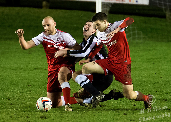 Wick Academy 0 v Brora Rangers 1 SHFL 11/03/2015 Harmsworth Park