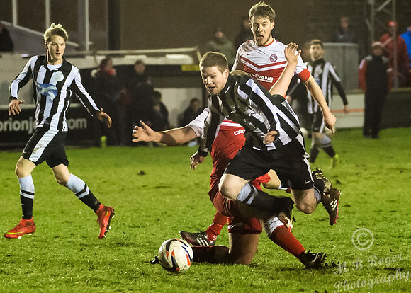 Wick Academy 0 v Brora Rangers 1 SHFL 11/03/2015 Harmsworth Park