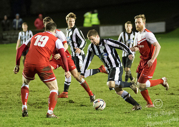 Wick Academy 0 v Brora Rangers 1 SHFL 11/03/2015 Harmsworth Park