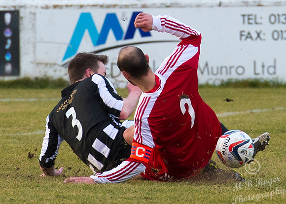 Lossiemouth 0 v Wick Academy 2 SHFL 21/02/2014 Grant Park