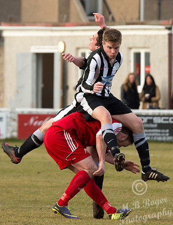 Lossiemouth 0 v Wick Academy 2 SHFL 21/02/2014 Grant Park