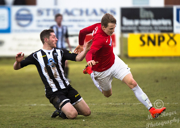 Fraserburgh 1 v Wick 2 HLC Round 1 07/02/2015 Bellslea Park