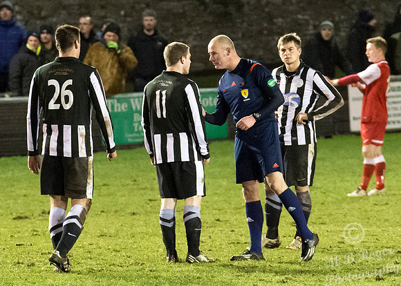 Wick Academy 0 v Brora Rangers 1 SHFL 11/03/2015 Harmsworth Park