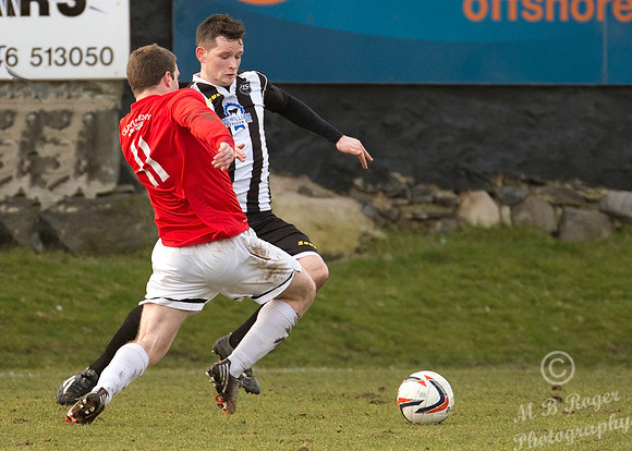 Fraserburgh 1 v Wick 2 HLC Round 1 07/02/2015 Bellslea Park
