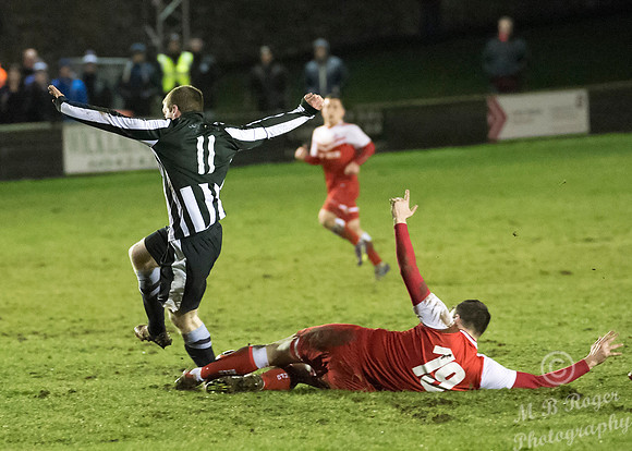 Wick Academy 0 v Brora Rangers 1 SHFL 11/03/2015 Harmsworth Park