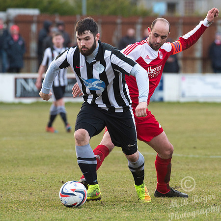 Lossiemouth 0 v Wick Academy 2 SHFL 21/02/2014 Grant Park