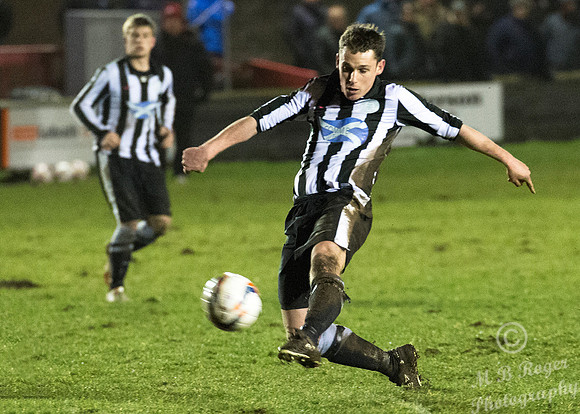 Wick Academy 0 v Brora Rangers 1 SHFL 11/03/2015 Harmsworth Park
