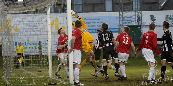 Fraserburgh 1 v Wick 2 HLC Round 1 07/02/2015 Bellslea Park