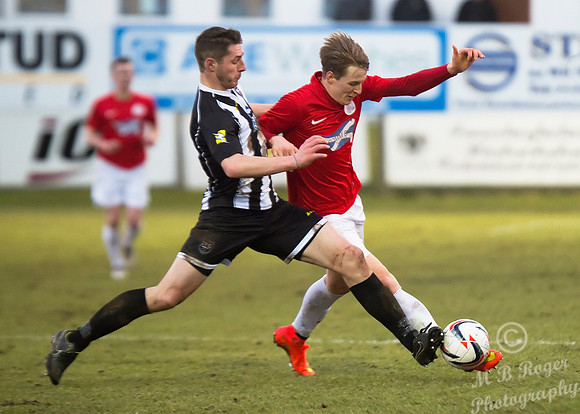 Fraserburgh 1 v Wick 2 HLC Round 1 07/02/2015 Bellslea Park
