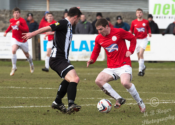 Fraserburgh 1 v Wick 2 HLC Round 1 07/02/2015 Bellslea Park