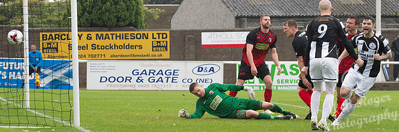 Inverurie 0 v Wick 2 SHFL Harlaw Park 12/09/2015