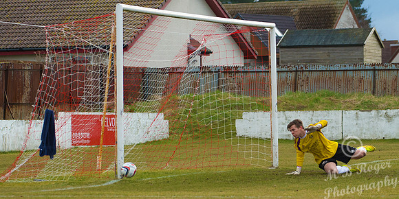Lossiemouth 0 v Wick Academy 2 SHFL 21/02/2014 Grant Park