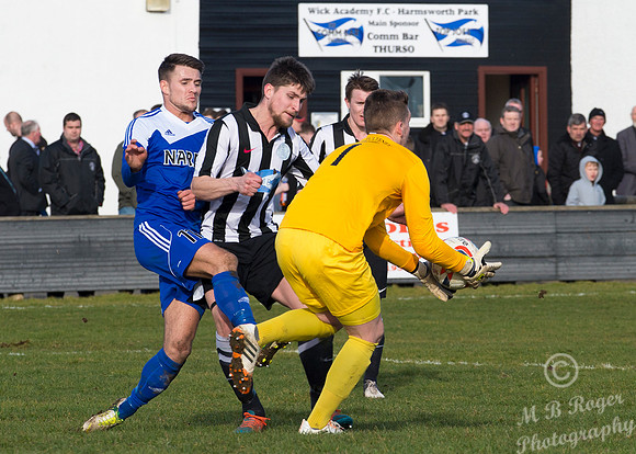 Wick Academy 2 v Nairn County 1 HLC R3 Harmsworth Park 21/03/201