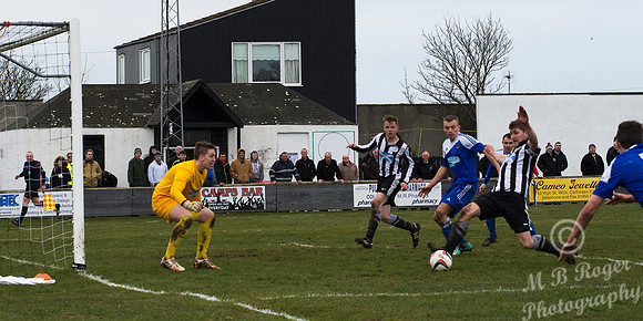 Wick Academy 1 v Cove Rangers 1 SHFL Harmsworth Park 04/04/2015